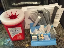 Medication Supplies Organizer for IVF