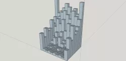 [minecraft style] book stand/book-shelf/phone stand