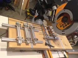 Miter saw clamp