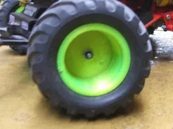 Monster Beetle front wheels