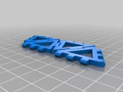My Customized Hinge/Snap Tetrahedron Net