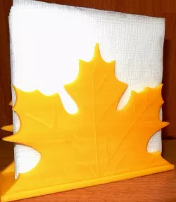 Napkin holder  Leaf fall