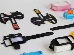 Needle and filament - insulin pump cover