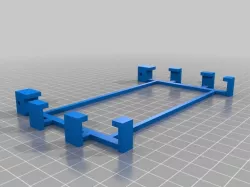 Nexus 6 Case/Cage with Hinge Possibilities