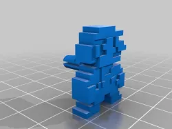 Pegboard Mario Level Building Blocks