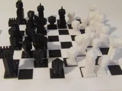 Phelps3D Low Poly Chess Set