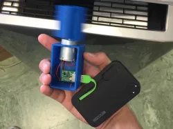 Portable WInd Powered USB Charger