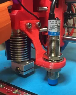 Proximity Senson Holder for Prusa i3 Rework 1.0 Extruder Wade