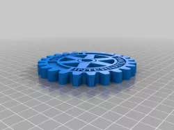 Rotary International Desk Logo
