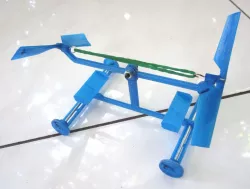 Rubber Band Powered Car