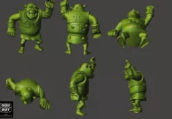 Shrek scan Scanner 3D EN