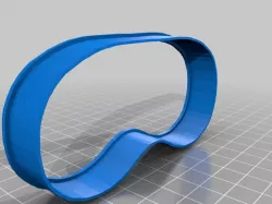 Sleeping Mark Thin Cookie Cutter
