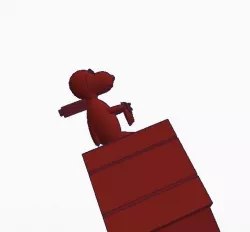 Snoopy, the Great Flying Ace!!!
