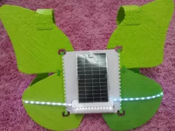 Solar-LED-3D-Printed Butterfly Safety Vest