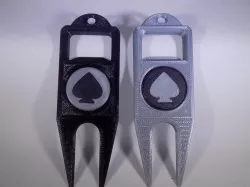 SPADE Golf Ball Marker