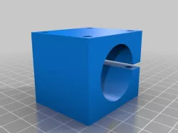 Spindle mount block for SRM-20 CNC milling machine