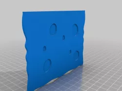 SpongeBob Pen Holder modified for printing