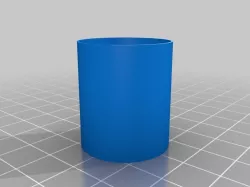 tiny z-scar seam test cup or vase