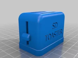 Toaster SD Card Holder