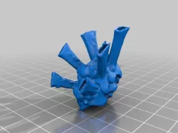 Venomthrope Body and Tendrils (low poly)