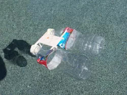 Water Bottle Raft