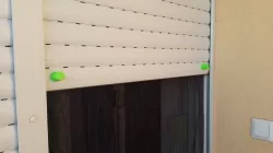 Window rolling shutter shades stopper