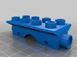 wood track magnet duplo train