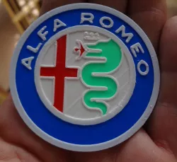 4 colors Alfa Romeo Logo