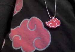 Akatsuki Cloud Necklace/Keychain