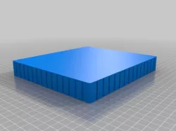 anti-curl cuboid base plate