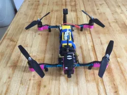 ASQ -- Aluminum Straw Quad-copter