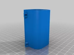Battery container for "Solarstorm" bikelight.