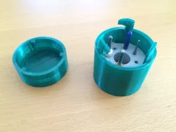 Box for drill bits and other tiny Dremel tools