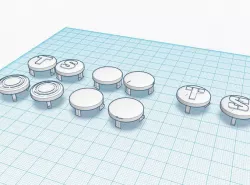 Buttons for BMW vehicles