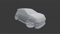 Cartoony Renault Megane