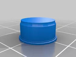 Circular mini display plinth