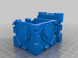 Companion Cube Box w/ Hinges