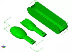 Cubiertos Camping (camping cutlery)