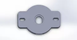 E3D v6 mounting adapter for Airwolf3D XL