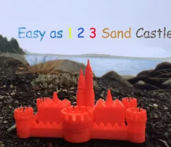 Easy as 1 2 3 Sand Castle/Mold