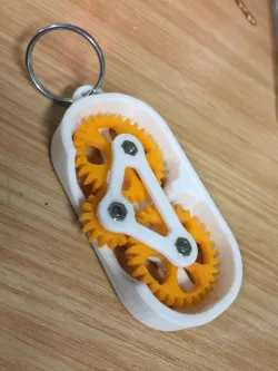 Fidget Gear Keyring