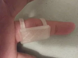 Finger splint (for a sprain)