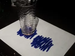 Flexible Scribble Beverage Coaster