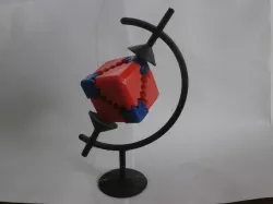 Gear Cube Globus Holder