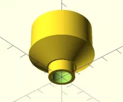 Hubba Hubba v1.1 (Parametric & Customizable hole adapter)