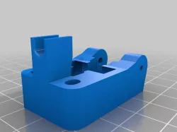 Idler reforzado en la zona de los tornillos. para Greg's extruder