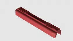 (JW83-FG2A) FOREGRIP, MIL-STD-1913 RAIL