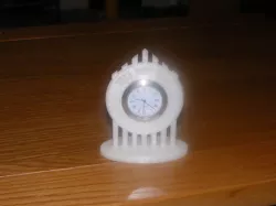 kids clock printed