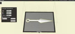 Kunai Knife from Anime Naruto for Cosplay 