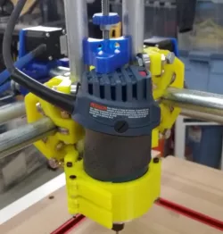 Mostly Printed CNC - Bosch Colt Mount (Old MPCNC)
